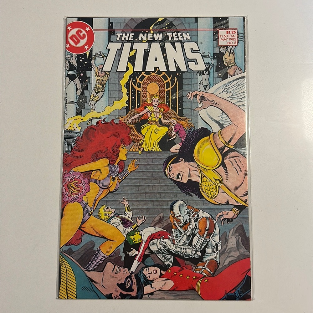 The New Teen Titans May 1985 No. 8 (vintage)